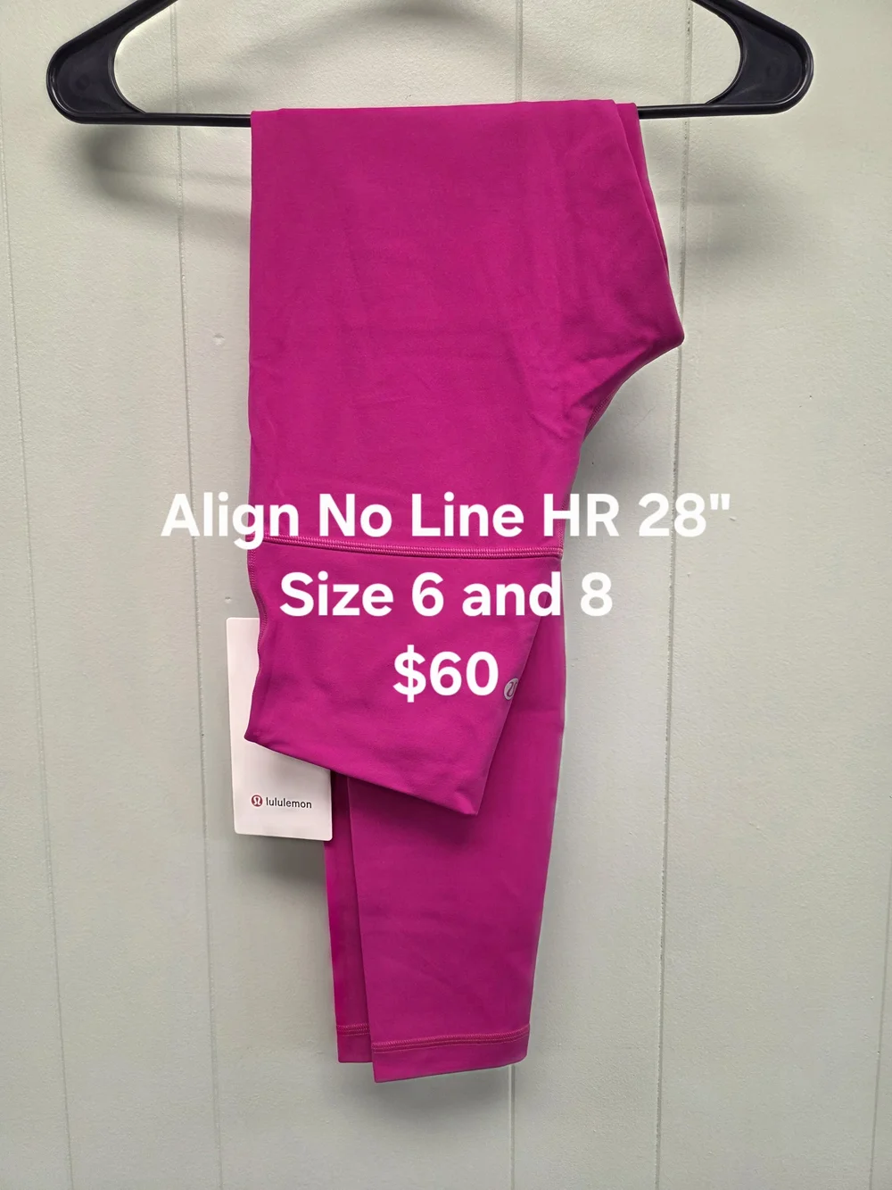 lululemon athletica Women's Align High-Rise Leggings in Bright Magenta